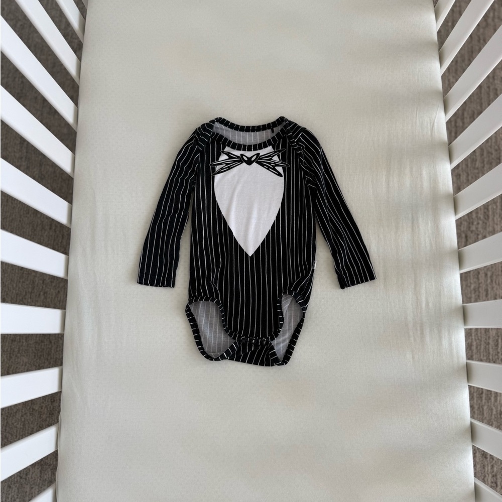 Little Sleepies Nightmare Before Christmas Jack Skellington Bodysuit